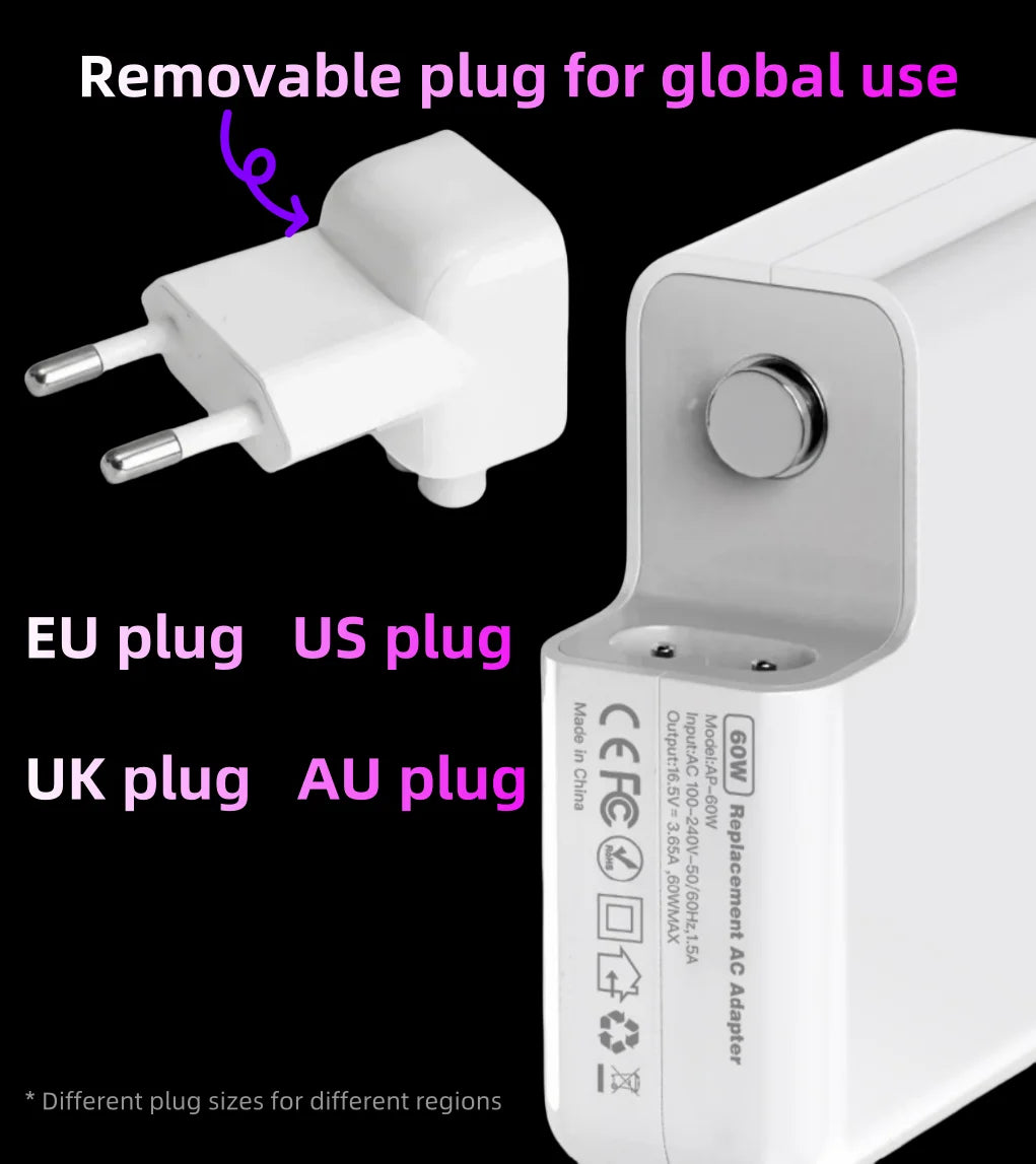 96W MacBook Charger Laptop USB-C Power Adapter For Macbook Pro M1 M2 MacBook Air A2337 A1706 Power Supply Adapter Fast Charger