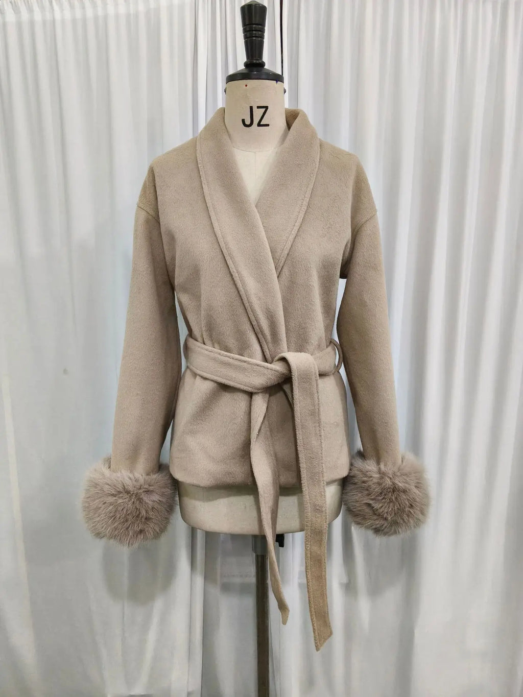 New Autumn And Winter Fashion Casual Temperament Soft Loose Lapel Solid Color Woolen Coat