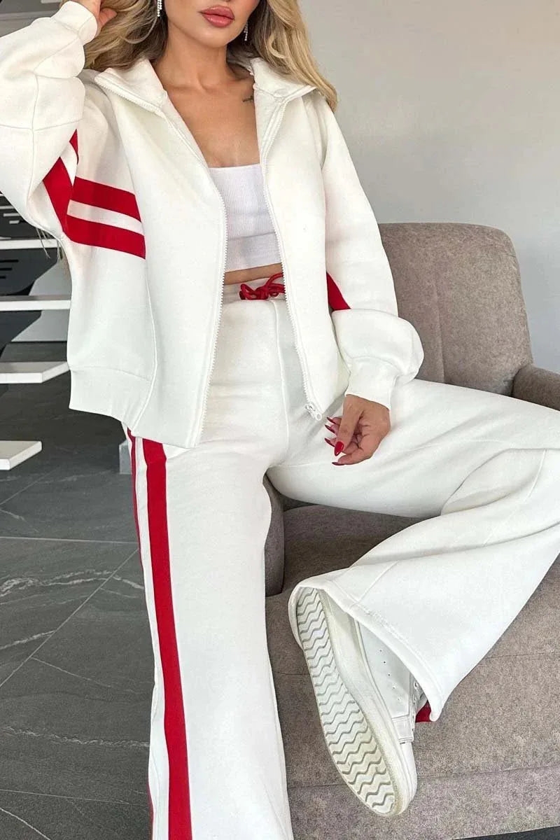 Women Hooded Tracksuit Sports 2 Pieces Set Sweatshirts Pullover Hoodies Pants Suit Home Sweatpants Trousers Outfits 2026