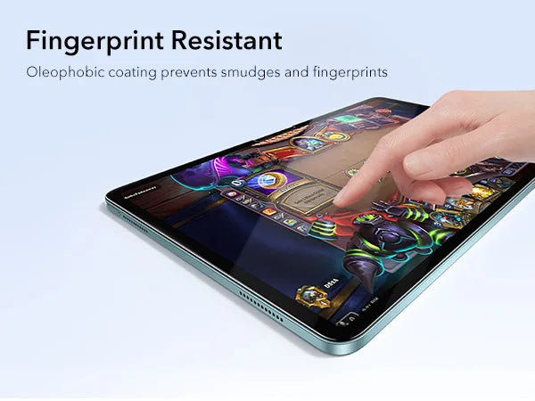ESR 2 Pack Screen Protector for iPad Pro 11/13 inch 9H Hardness Tempered Glass Film for iPad Air 13/11&Pro 12.9/11&A16&iPad Mini