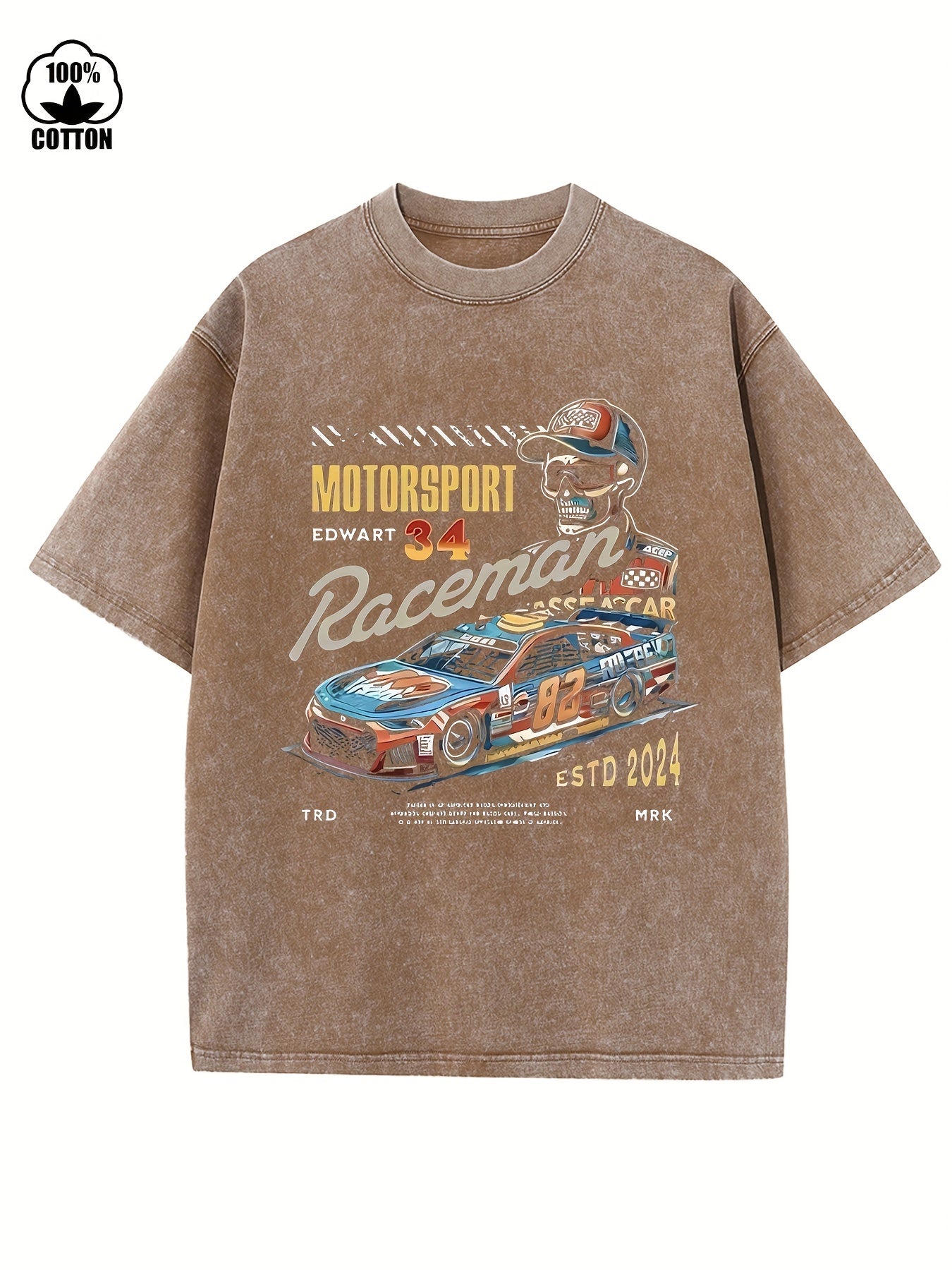 Heavy-Weight Cotton Vintage Tees - Over-Sized, Drop Shoulder, Solid, Baggy, Acid Wash, Unisex, Street Wear, Hip Hop, Basic Tops for Men
