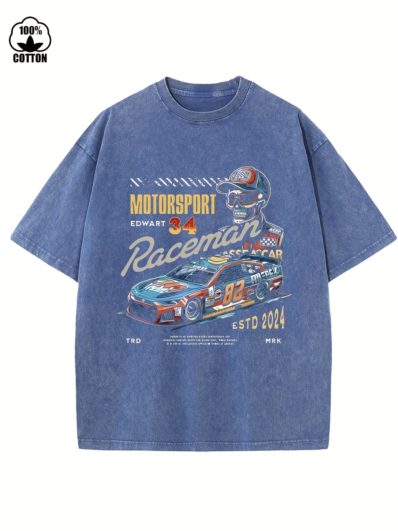 Heavy-Weight Cotton Vintage Tees - Over-Sized, Drop Shoulder, Solid, Baggy, Acid Wash, Unisex, Street Wear, Hip Hop, Basic Tops for Men