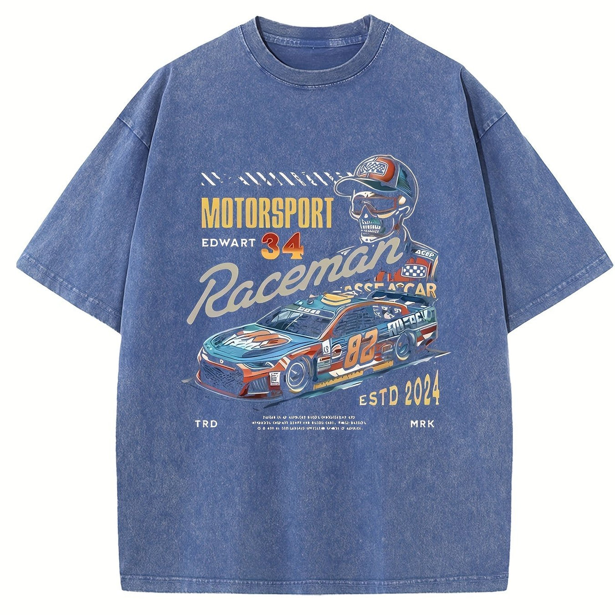 Heavy-Weight Cotton Vintage Tees - Over-Sized, Drop Shoulder, Solid, Baggy, Acid Wash, Unisex, Street Wear, Hip Hop, Basic Tops for Men